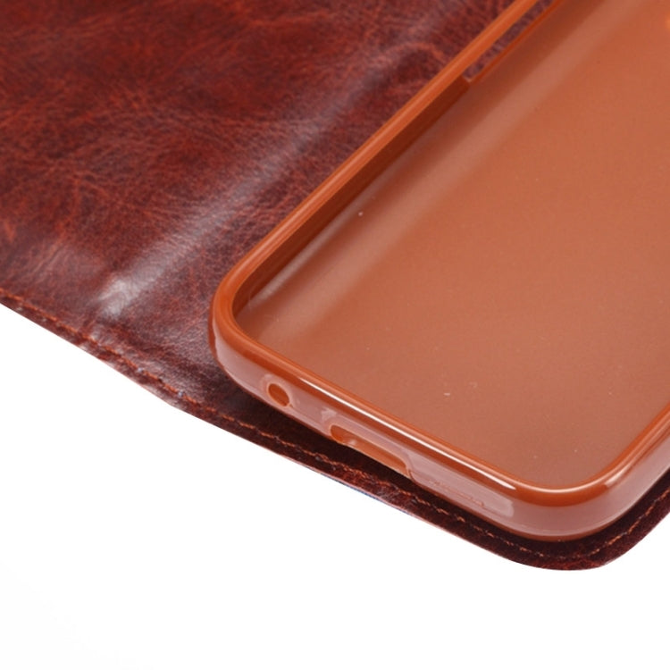 Flower Cloth Leather Case with Holder and Card Slots for Galaxy Ace 4 / G313F