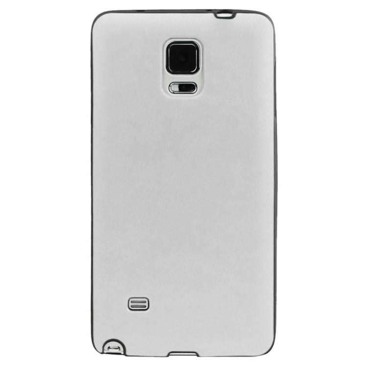 Crazy Horse Texture PU Paste Skin TPU Soft Protective Case for Galaxy Note 4 / N910