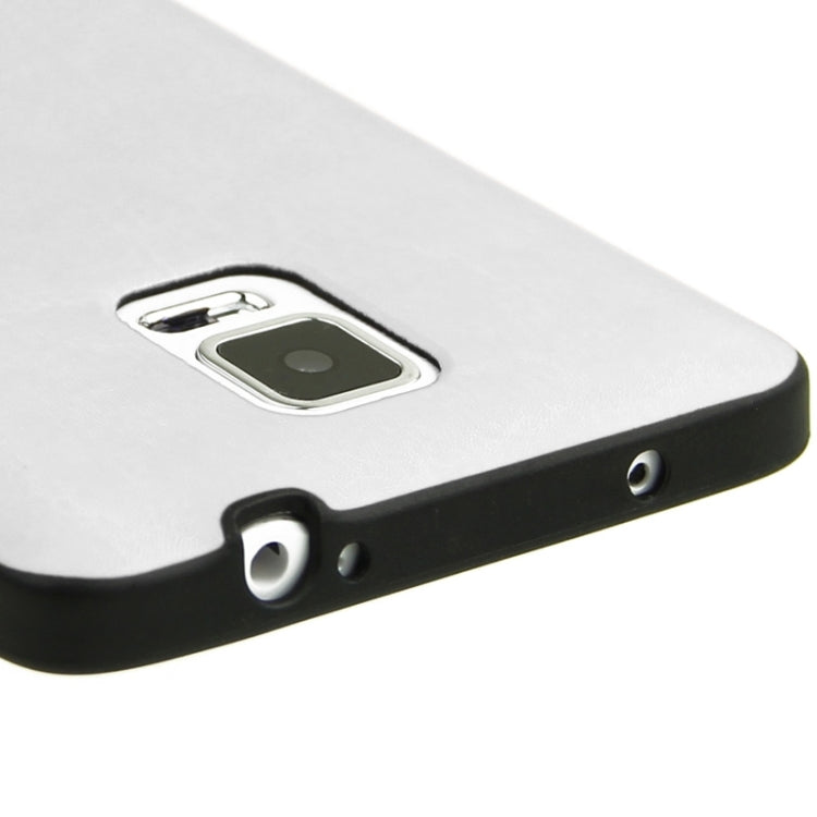 Crazy Horse Texture PU Paste Skin TPU Soft Protective Case for Galaxy Note 4 / N910