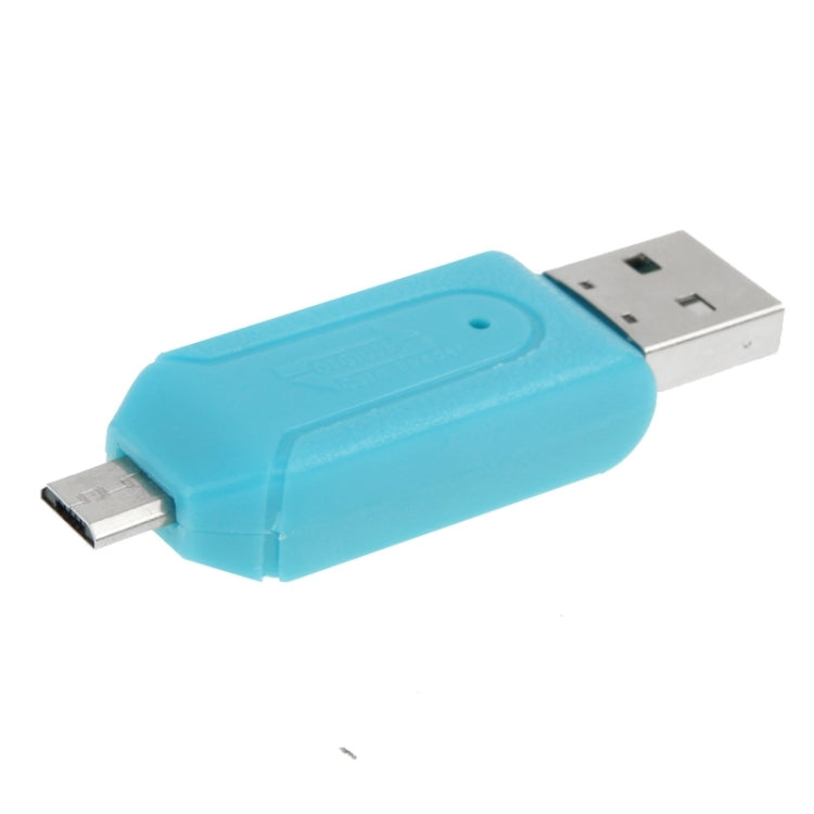 Micro USB Data Interface T-Flash / SD U-disk OTG Card Reader, For iPad, iPhone, Galaxy, Huawei, Xiaomi, LG, HTC and Other Smart Phones, Rechargeable Devices