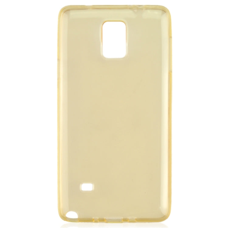 Ultrathin Smooth Surface Anti-skid TPU Case for Galaxy Note 4 / N910