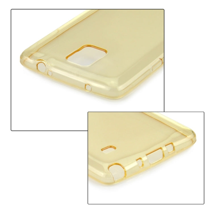 Ultrathin Smooth Surface Anti-skid TPU Case for Galaxy Note 4 / N910