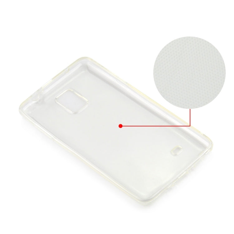Ultrathin Smooth Surface Anti-skid TPU Case for Galaxy Note 4 / N910