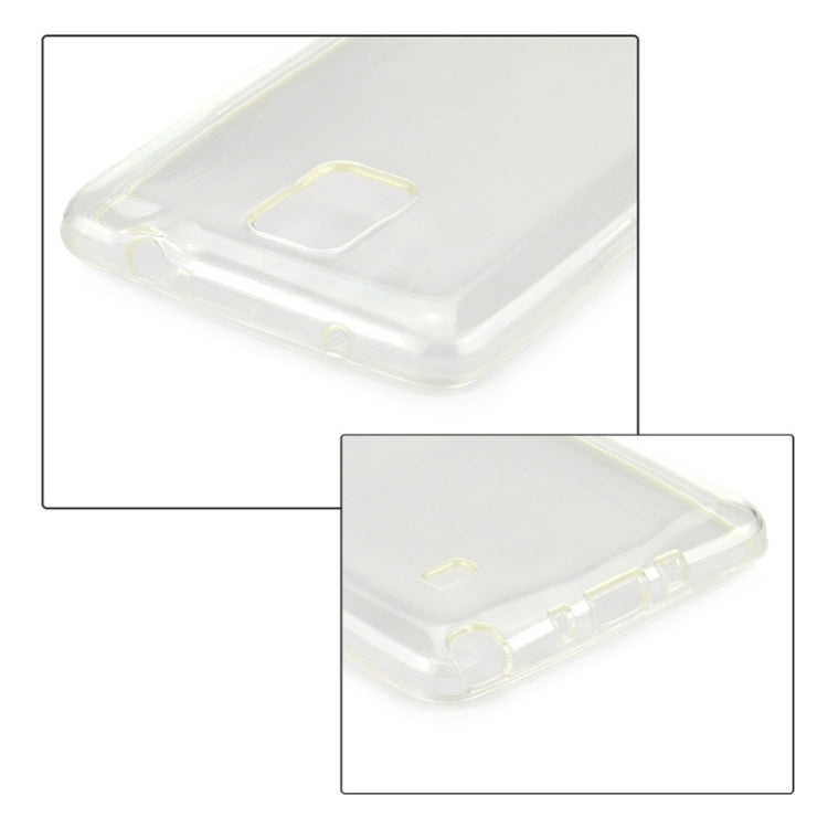 Ultrathin Smooth Surface Anti-skid TPU Case for Galaxy Note 4 / N910