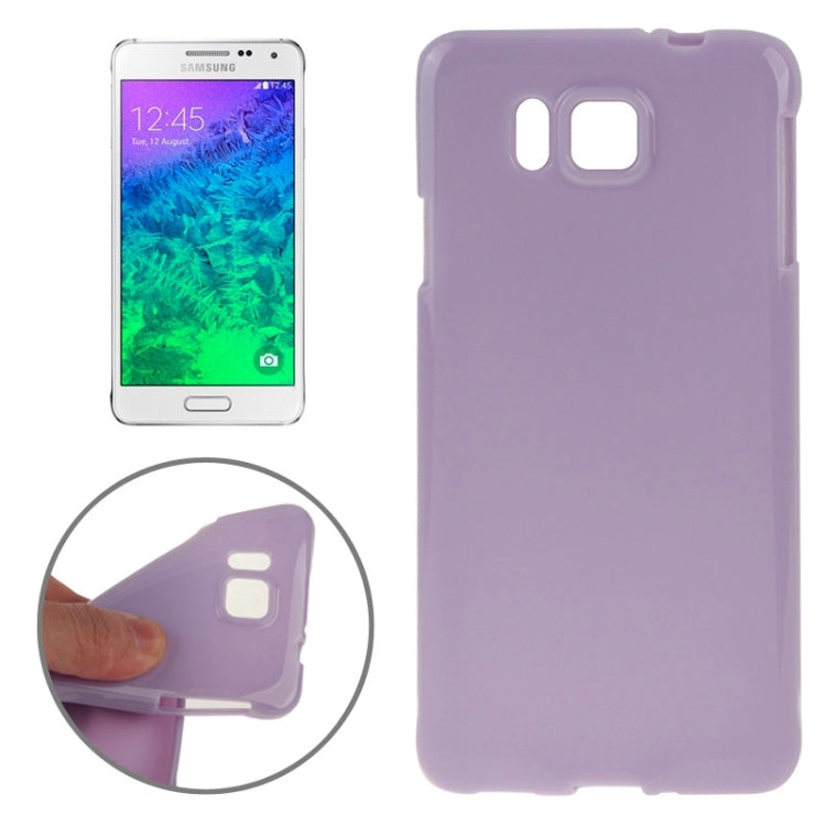Bright TPU Protective Case for Galaxy Alpha / G850F