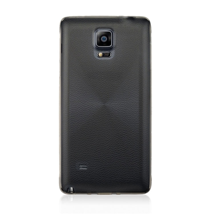 0.3mm Ultrathin CD Texture TPU Protective Transparent Case for Galaxy Note 4 / N910