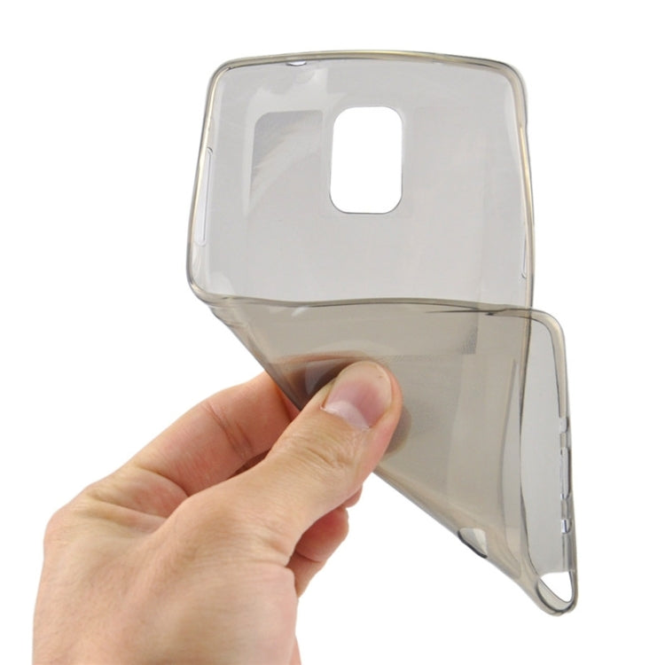 0.3mm Ultrathin CD Texture TPU Protective Transparent Case for Galaxy Note 4 / N910