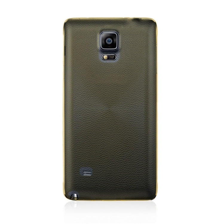 0.3mm Ultrathin CD Texture TPU Protective Transparent Case for Galaxy Note 4 / N910