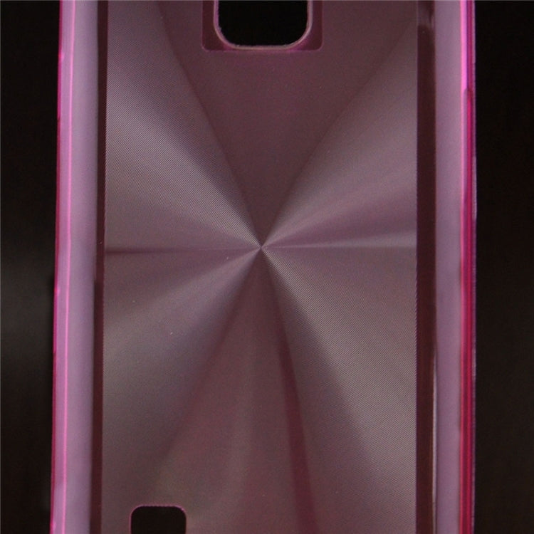 0.3mm Ultrathin CD Texture TPU Protective Transparent Case for Galaxy Note 4 / N910