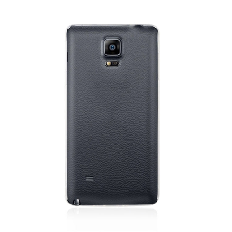 0.3mm Ultrathin CD Texture TPU Protective Transparent Case for Galaxy Note 4 / N910
