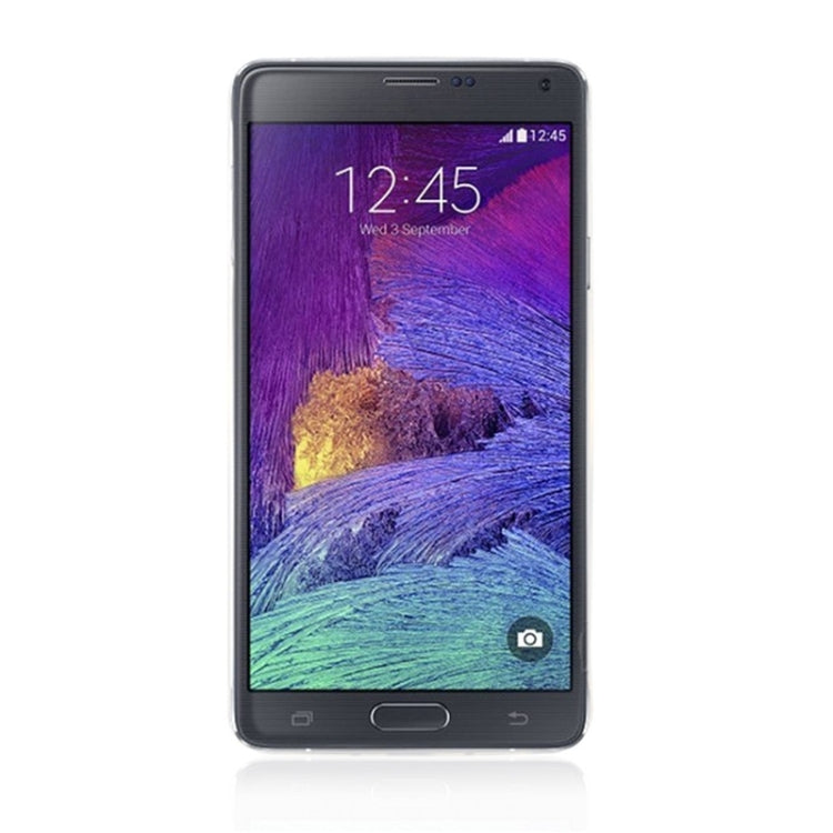 0.3mm Ultrathin CD Texture TPU Protective Transparent Case for Galaxy Note 4 / N910