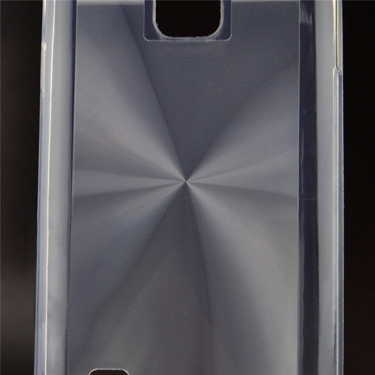 0.3mm Ultrathin CD Texture TPU Protective Transparent Case for Galaxy Note 4 / N910