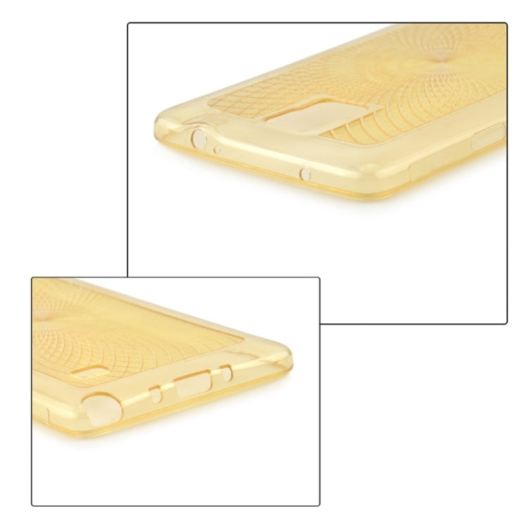 0.3mm Ultrathin Eye of Sun Grain Transparent TPU Case for Galaxy Note 4 / N910