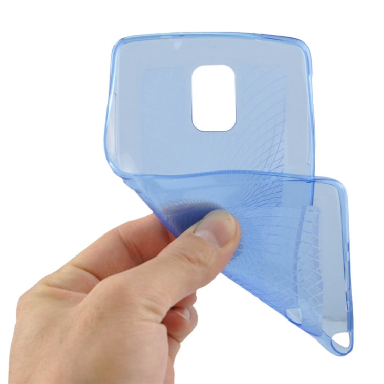 0.3mm Ultrathin Eye of Sun Grain Transparent TPU Case for Galaxy Note 4 / N910