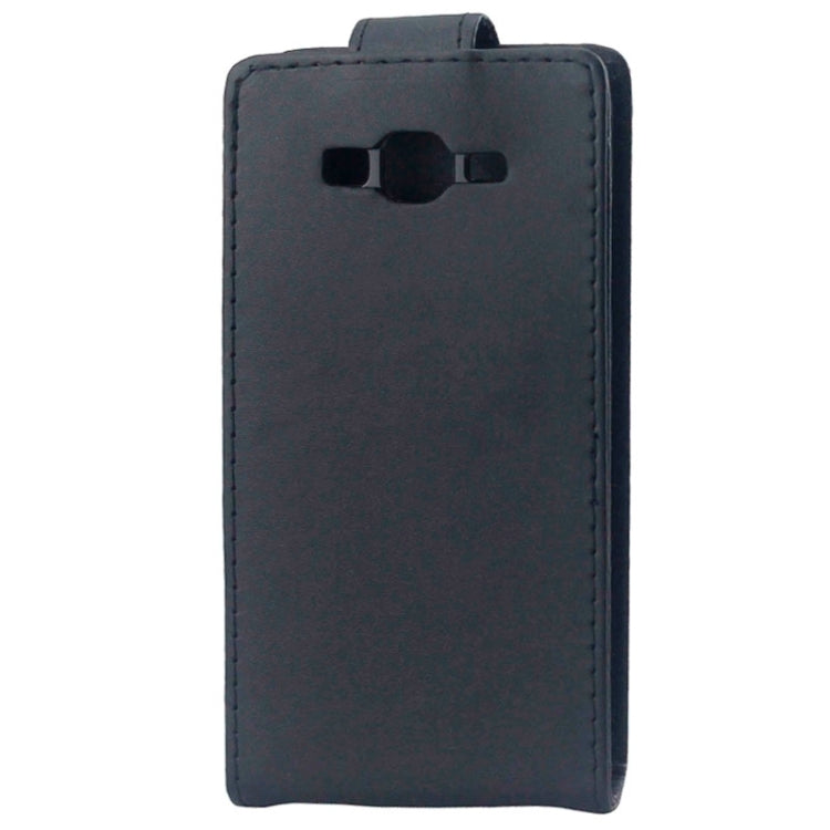 Vertical Flip Magnetic Button Leather Case for Galaxy Grand Prime / G530 / G5308W