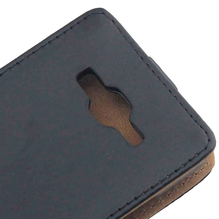 Vertical Flip Leather Case for Galaxy Grand Prime / G530 / G5308W(Black)