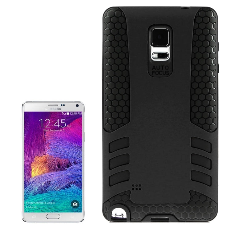 2-color PC + Silicone Combination Case for Galaxy Note 4 / N910