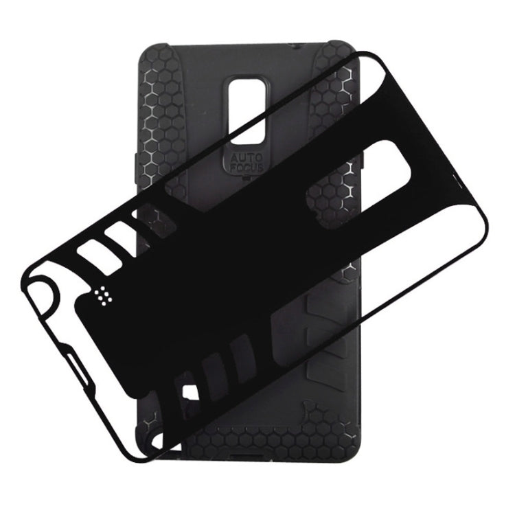 2-color PC + Silicone Combination Case for Galaxy Note 4 / N910