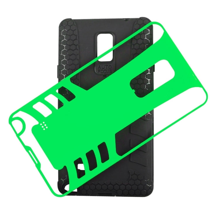 2-color PC + Silicone Combination Case for Galaxy Note 4 / N910