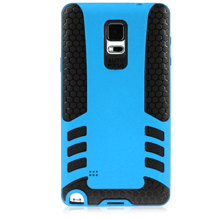 2-color PC + Silicone Combination Case for Galaxy Note 4 / N910