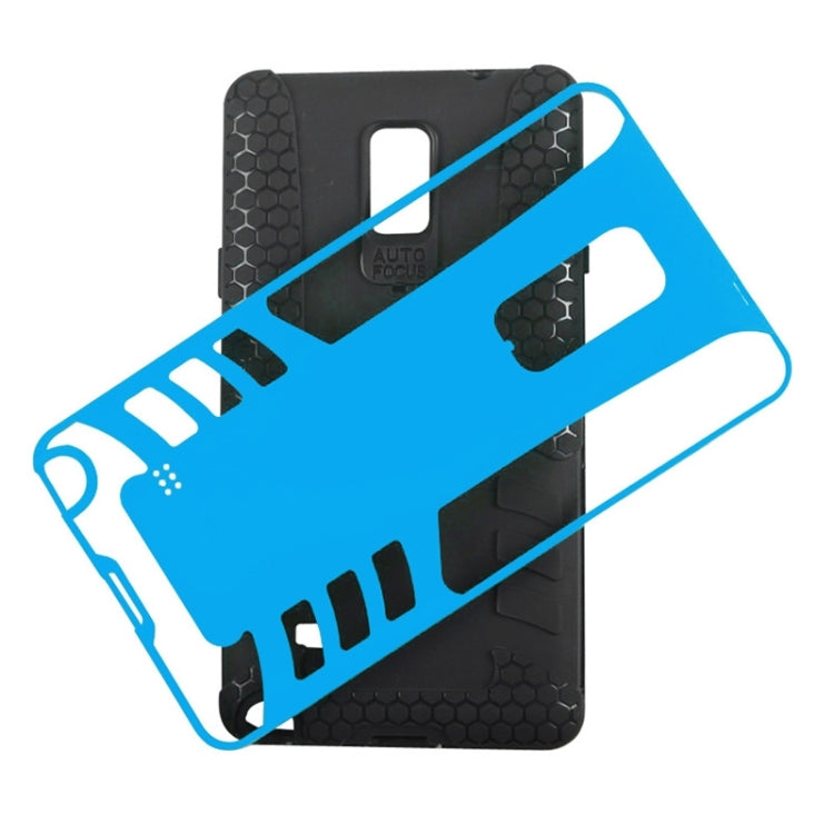 2-color PC + Silicone Combination Case for Galaxy Note 4 / N910