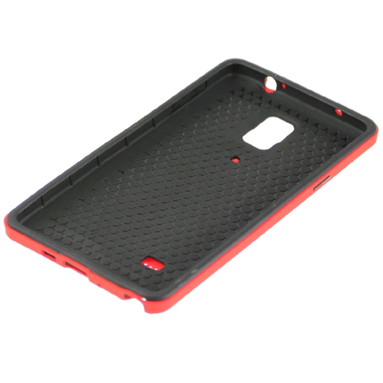 2-color PC + Silicone Combination Case for Galaxy Note 4 / N910