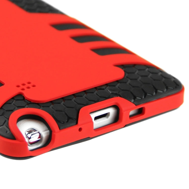 2-color PC + Silicone Combination Case for Galaxy Note 4 / N910