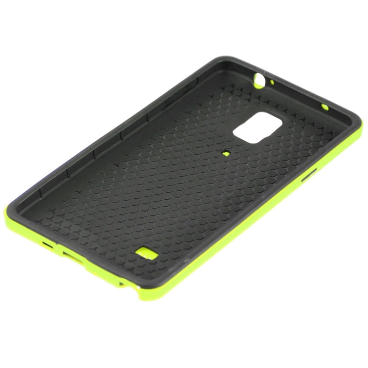 2-color PC + Silicone Combination Case for Galaxy Note 4 / N910