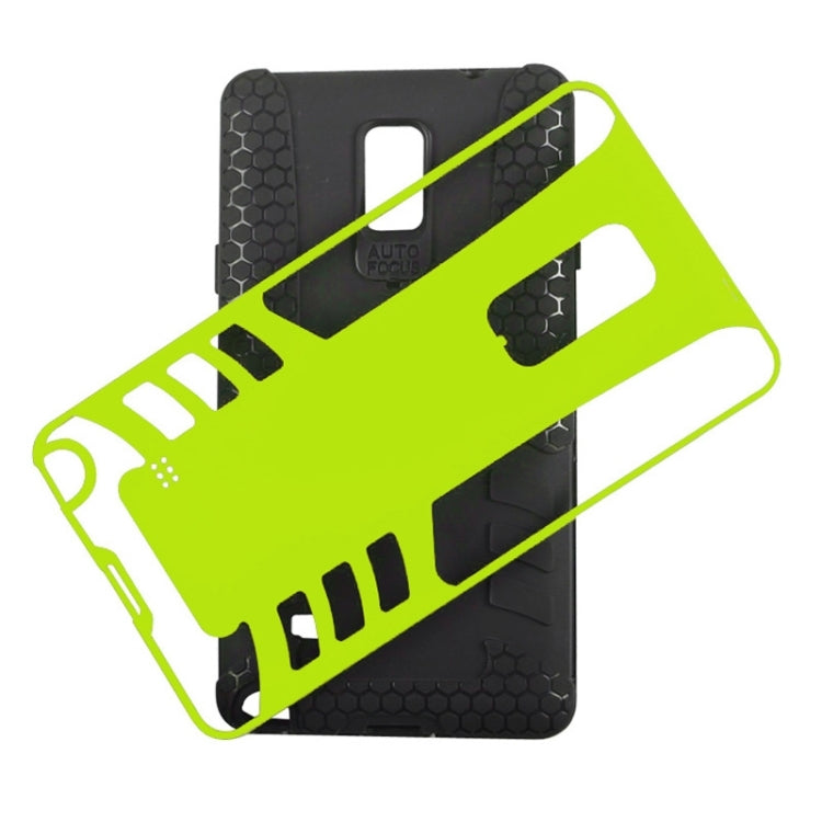2-color PC + Silicone Combination Case for Galaxy Note 4 / N910