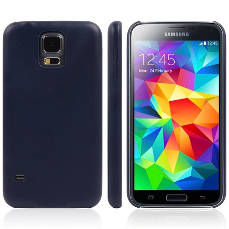 Ultrathin Leather Back Cover Protective Case for Galaxy S5 / G900