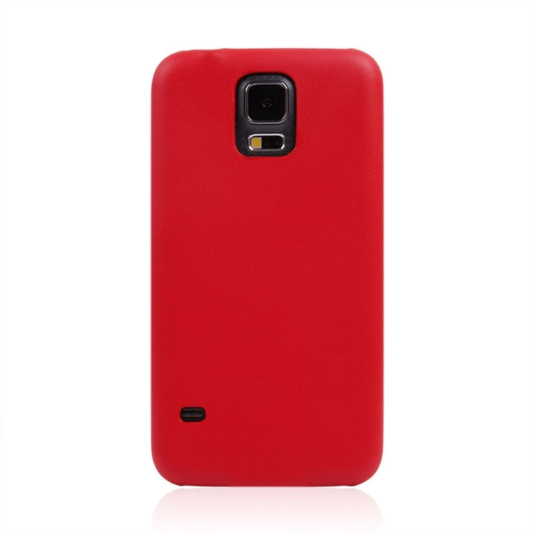 Ultrathin Leather Back Cover Protective Case for Galaxy S5 / G900