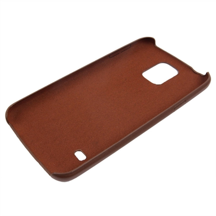 Ultrathin Leather Back Cover Protective Case for Galaxy S5 / G900