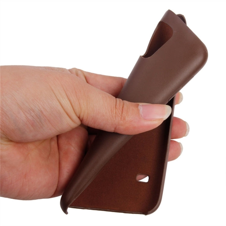 Ultrathin Leather Back Cover Protective Case for Galaxy S5 / G900