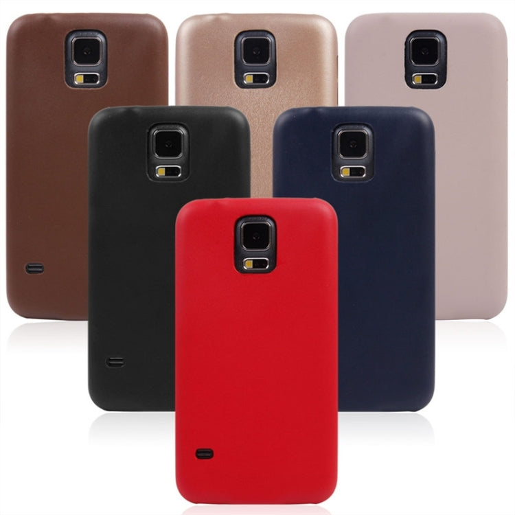 Ultrathin Leather Back Cover Protective Case for Galaxy S5 / G900