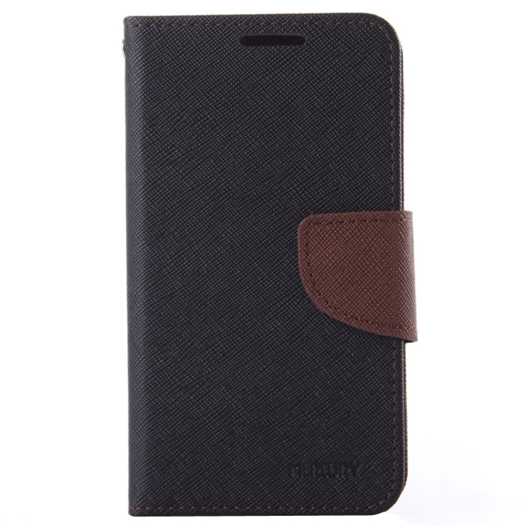 Cross Texture Leather Case with Holder & Card Slots & Wallet for Galaxy Alpha / G850