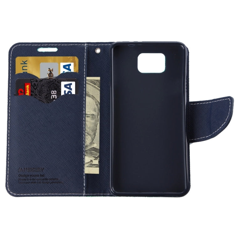Cross Texture Leather Case with Holder & Card Slots & Wallet for Galaxy Alpha / G850