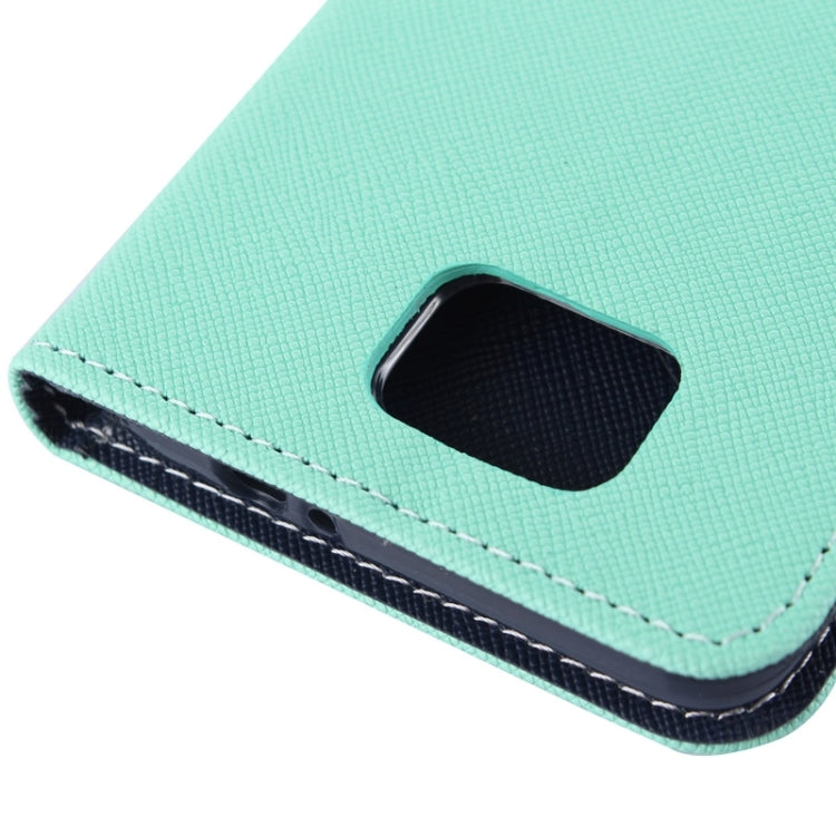 Cross Texture Leather Case with Holder & Card Slots & Wallet for Galaxy Alpha / G850