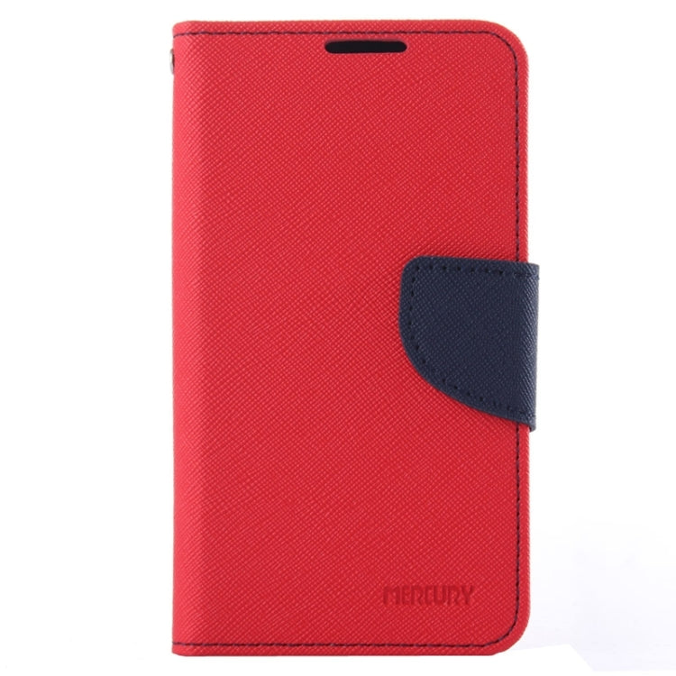 Cross Texture Leather Case with Holder & Card Slots & Wallet for Galaxy Alpha / G850