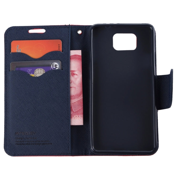 Cross Texture Leather Case with Holder & Card Slots & Wallet for Galaxy Alpha / G850