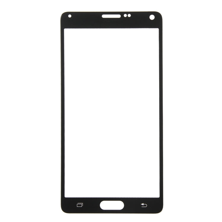 0.3mm Silk-screen Explosion-proof Full Screen Tempered Glass Film for Galaxy Note 4