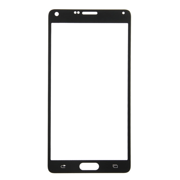 0.3mm Silk-screen Explosion-proof Full Screen Tempered Glass Film for Galaxy Note 4