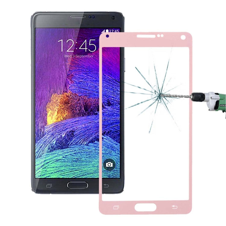 0.3mm Silk-screen Explosion-proof Full Screen Tempered Glass Film for Galaxy Note 4