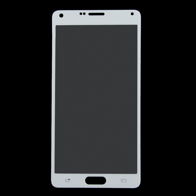 0.3mm Silk-screen Explosion-proof Full Screen Tempered Glass Film for Galaxy Note 4
