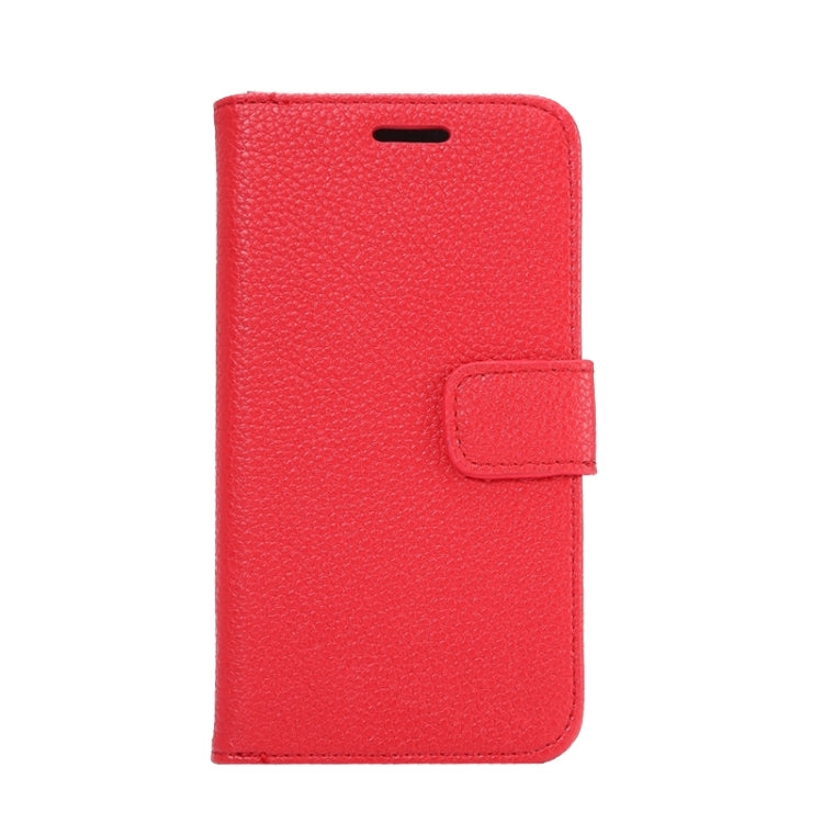 For Galaxy S6 Litchi Texture Leather Case with Holder & Card Slots & Wallet