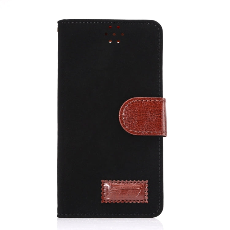For Galaxy S6 Canvas Texture Leather Case with Holder & Card Slots
