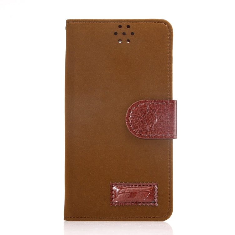For Galaxy S6 Canvas Texture Leather Case with Holder & Card Slots