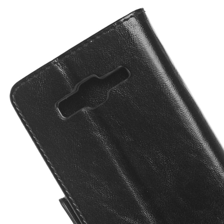 Oil Skin Texture Horizontal Flip Leather Case with Card Slots & Wallet & Holder for Galaxy Grand Prime / G530F