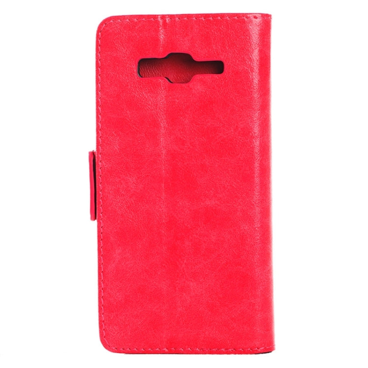 Oil Skin Texture Horizontal Flip Leather Case with Card Slots & Wallet & Holder for Galaxy Grand Prime / G530F