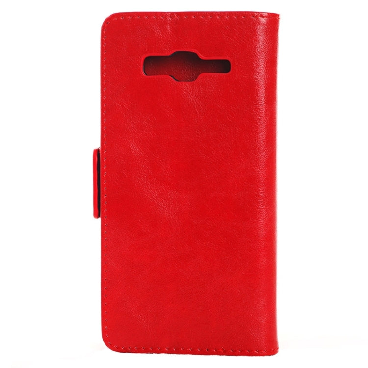 Oil Skin Texture Horizontal Flip Leather Case with Card Slots & Wallet & Holder for Galaxy Grand Prime / G530F