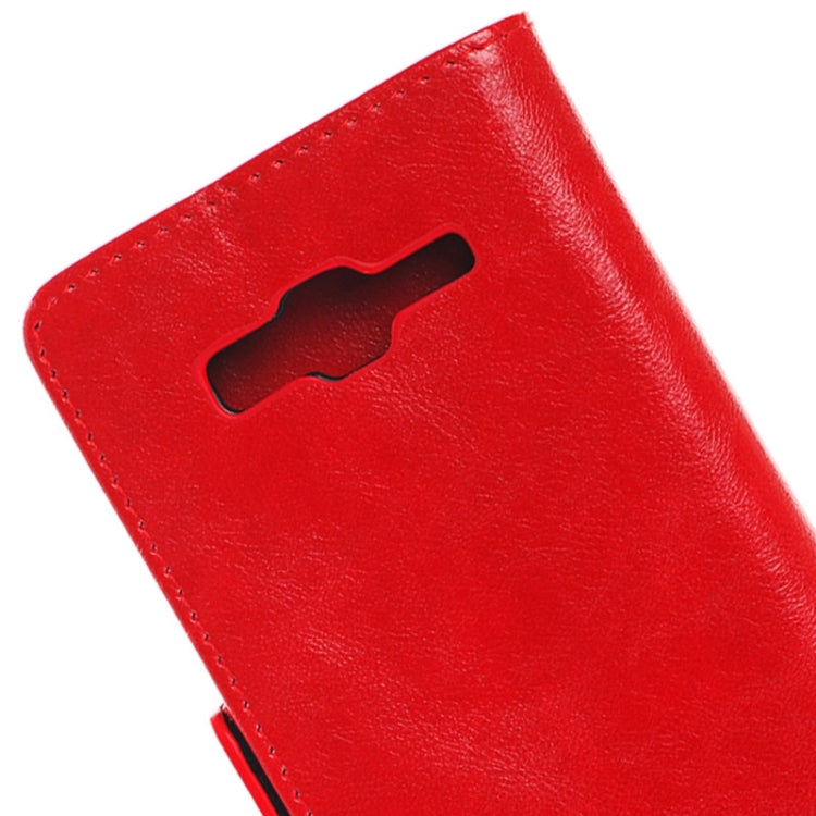 Oil Skin Texture Horizontal Flip Leather Case with Card Slots & Wallet & Holder for Galaxy Grand Prime / G530F